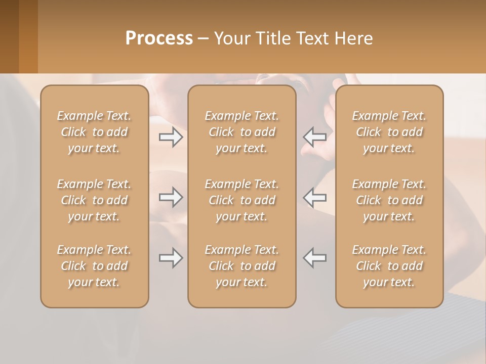 A Man Laying On A Yoga Mat With His Hand On His Head PowerPoint Template