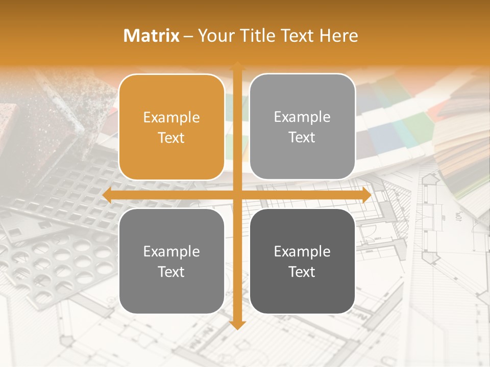 A Bunch Of Different Color Samples On Top Of A Table PowerPoint Template