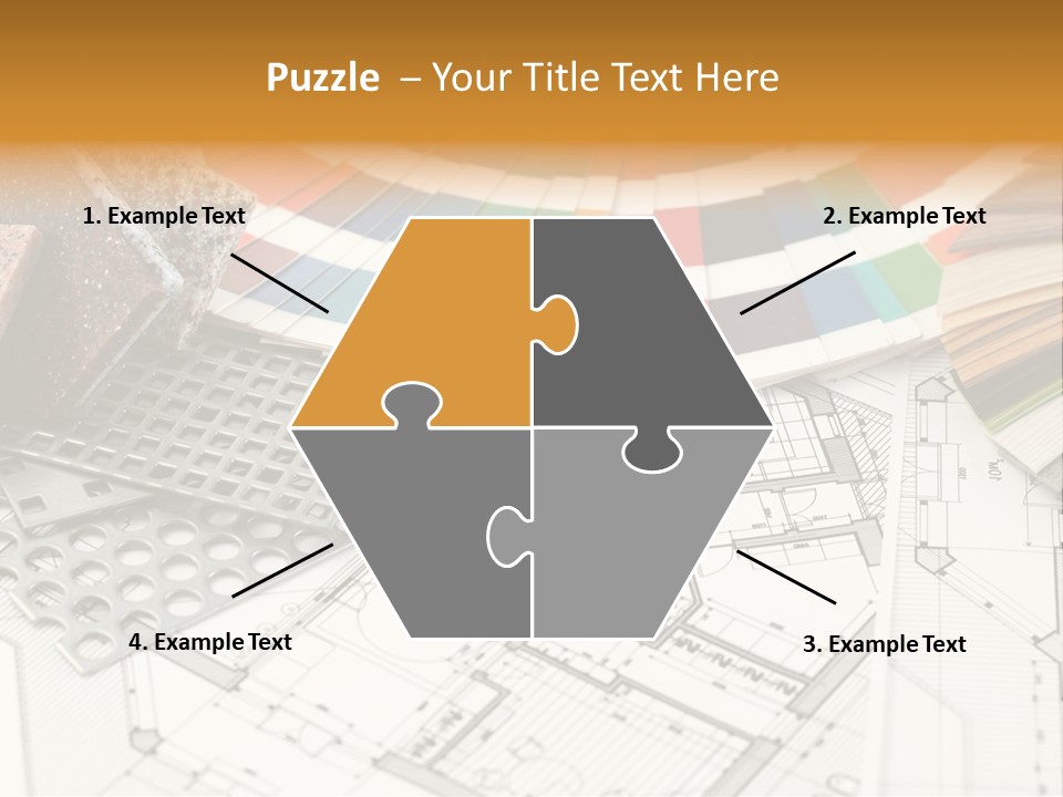 A Bunch Of Different Color Samples On Top Of A Table PowerPoint Template