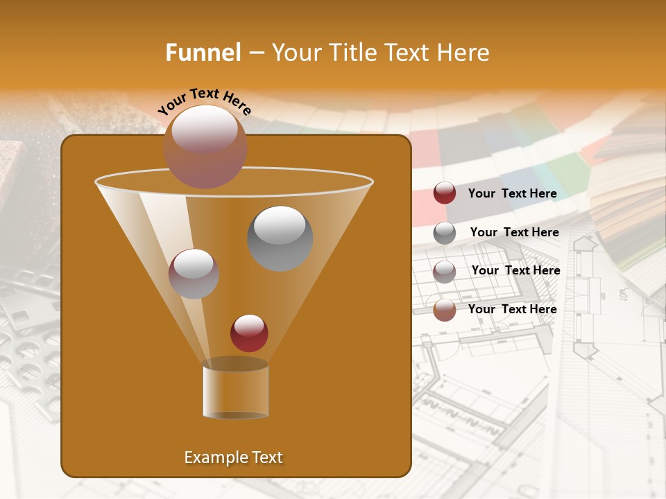 A Bunch Of Different Color Samples On Top Of A Table PowerPoint Template