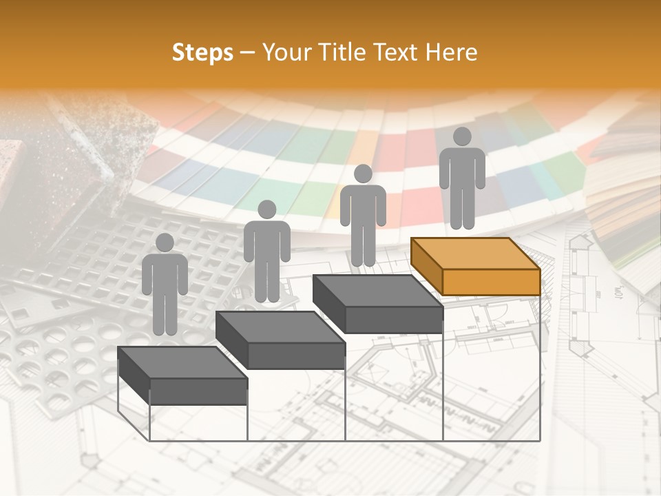 A Bunch Of Different Color Samples On Top Of A Table PowerPoint Template
