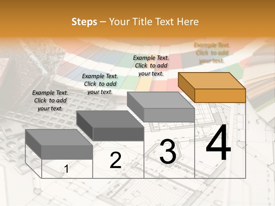 A Bunch Of Different Color Samples On Top Of A Table PowerPoint Template