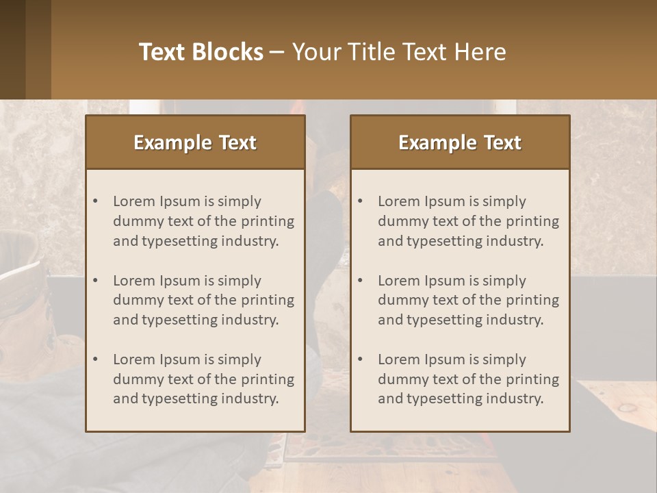 A Person Sitting In Front Of A Fireplace With Their Feet Up PowerPoint Template