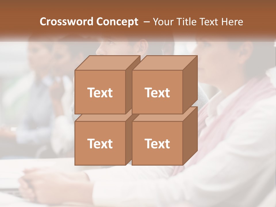 A Group Of People Sitting In Front Of A Laptop Computer PowerPoint Template