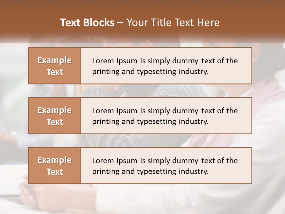 A Group Of People Sitting In Front Of A Laptop Computer PowerPoint Template