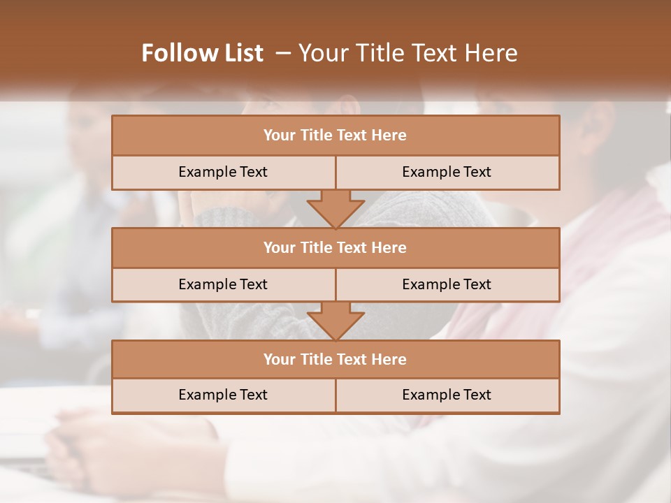 A Group Of People Sitting In Front Of A Laptop Computer PowerPoint Template