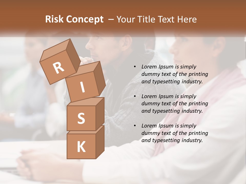 A Group Of People Sitting In Front Of A Laptop Computer PowerPoint Template