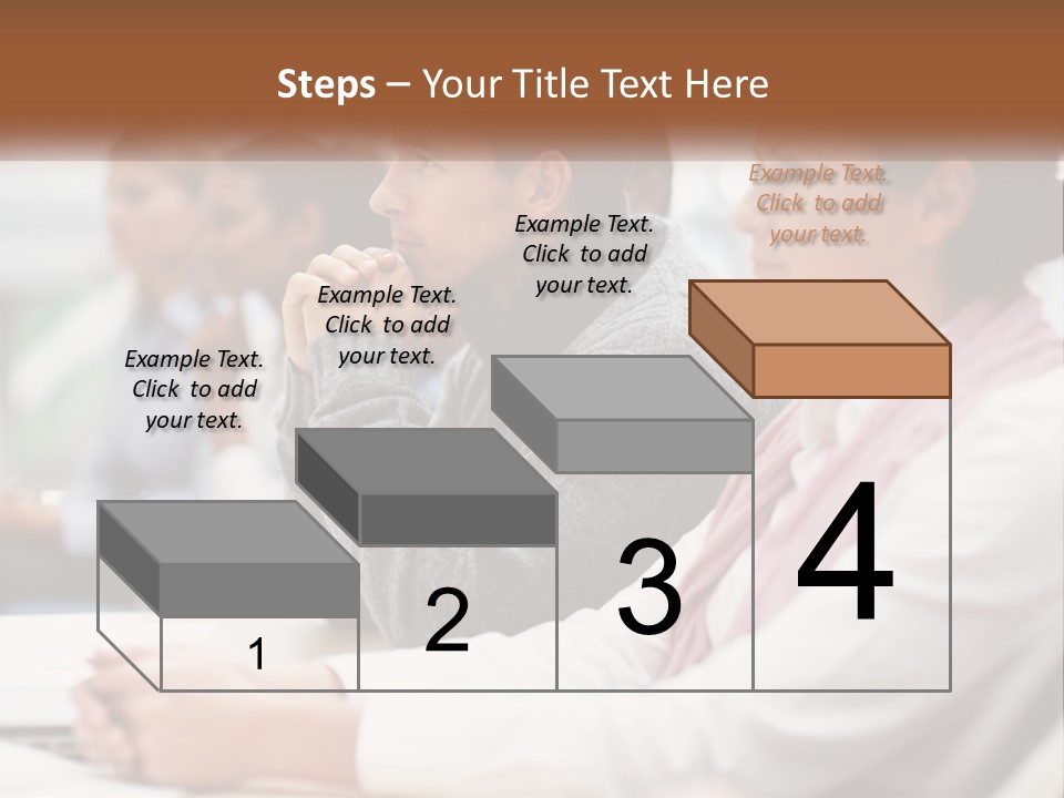 A Group Of People Sitting In Front Of A Laptop Computer PowerPoint Template