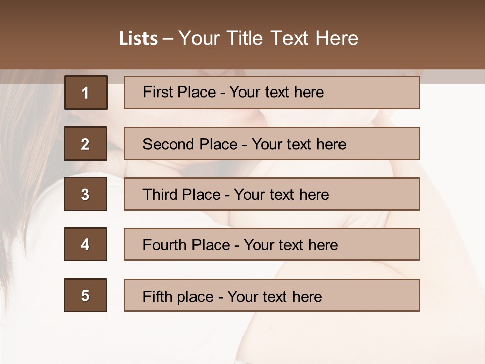A Woman Holding A Baby In Her Arms PowerPoint Template