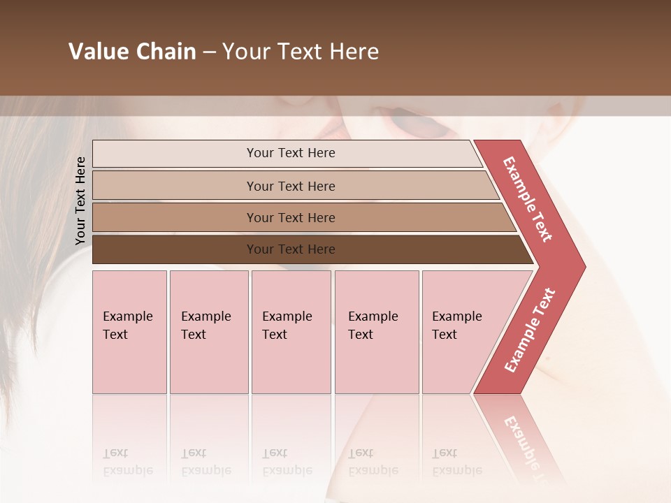 A Woman Holding A Baby In Her Arms PowerPoint Template