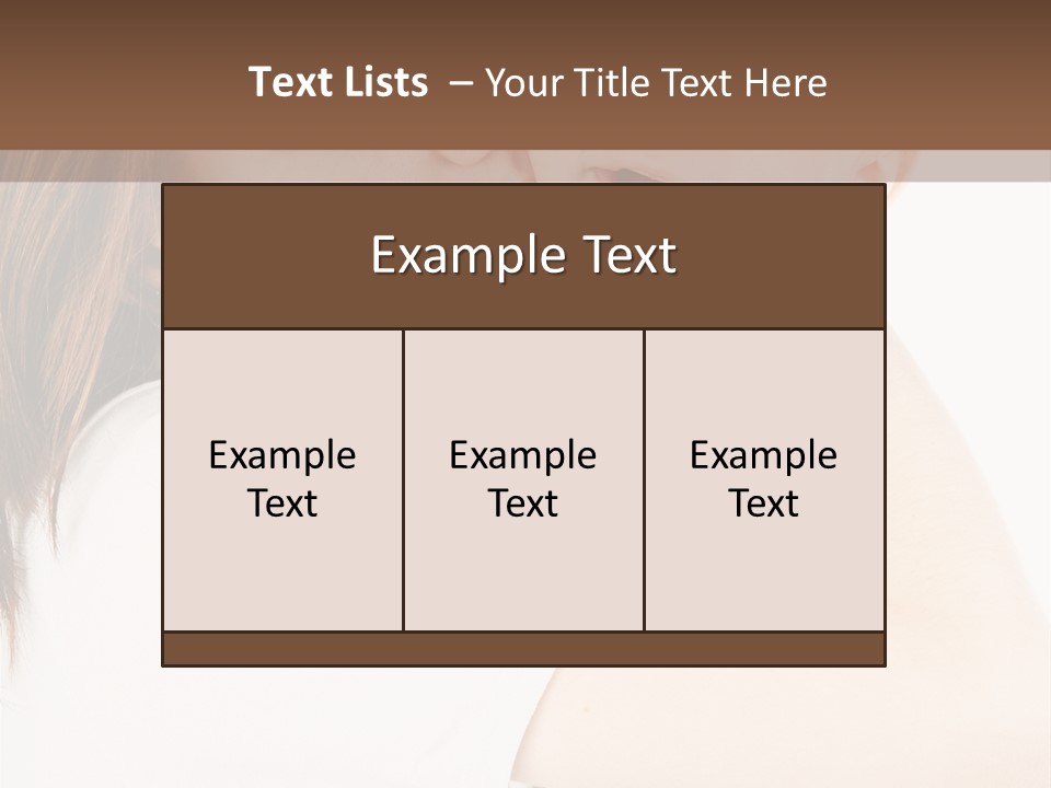 A Woman Holding A Baby In Her Arms PowerPoint Template