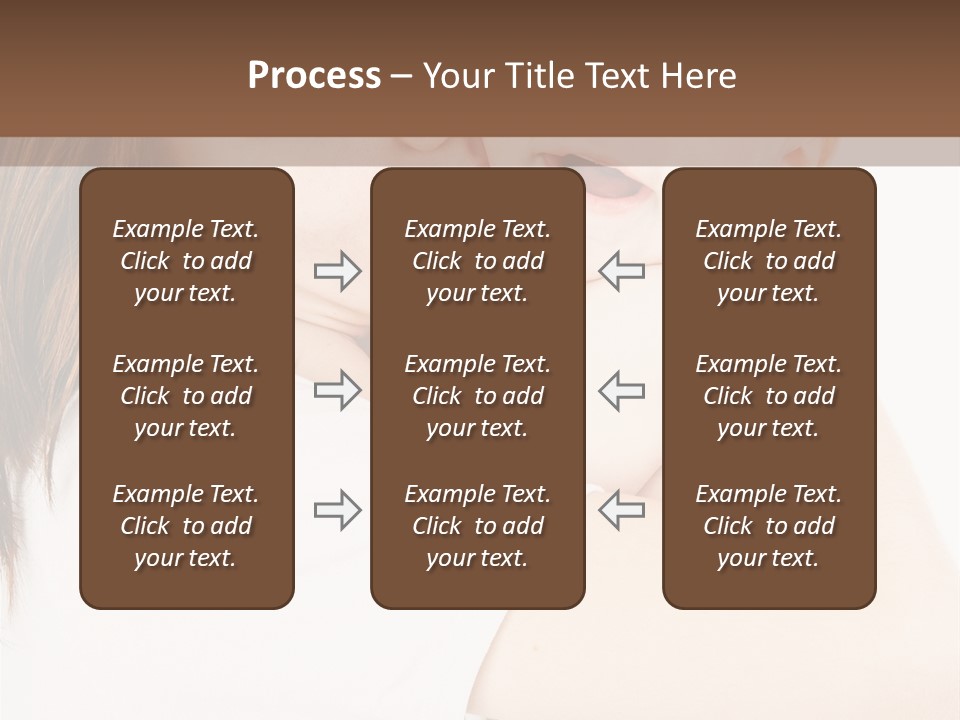 A Woman Holding A Baby In Her Arms PowerPoint Template