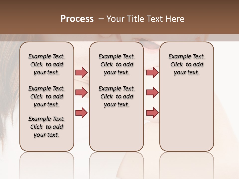 A Woman Holding A Baby In Her Arms PowerPoint Template