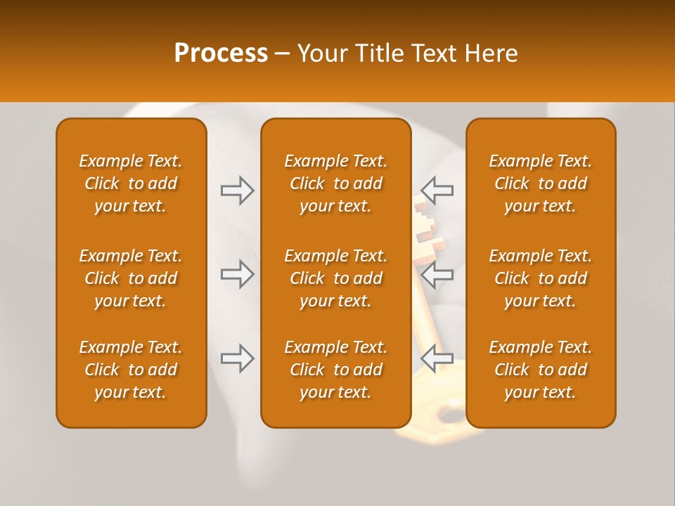 A Person Holding A Key In Their Hand PowerPoint Template