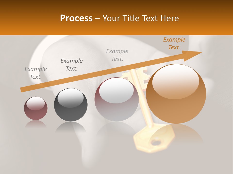 A Person Holding A Key In Their Hand PowerPoint Template