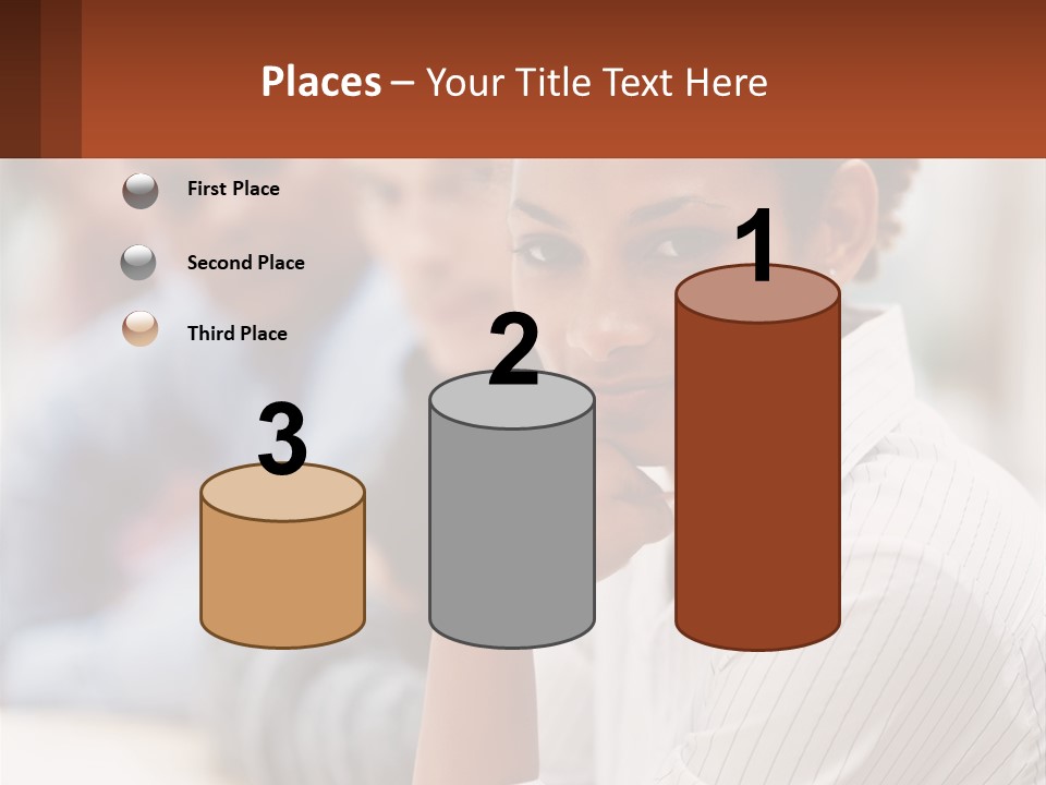 A Group Of People Sitting At A Table In Front Of A Computer Screen PowerPoint Template