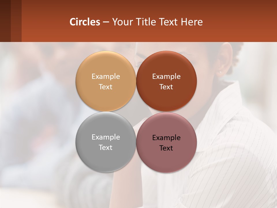 A Group Of People Sitting At A Table In Front Of A Computer Screen PowerPoint Template