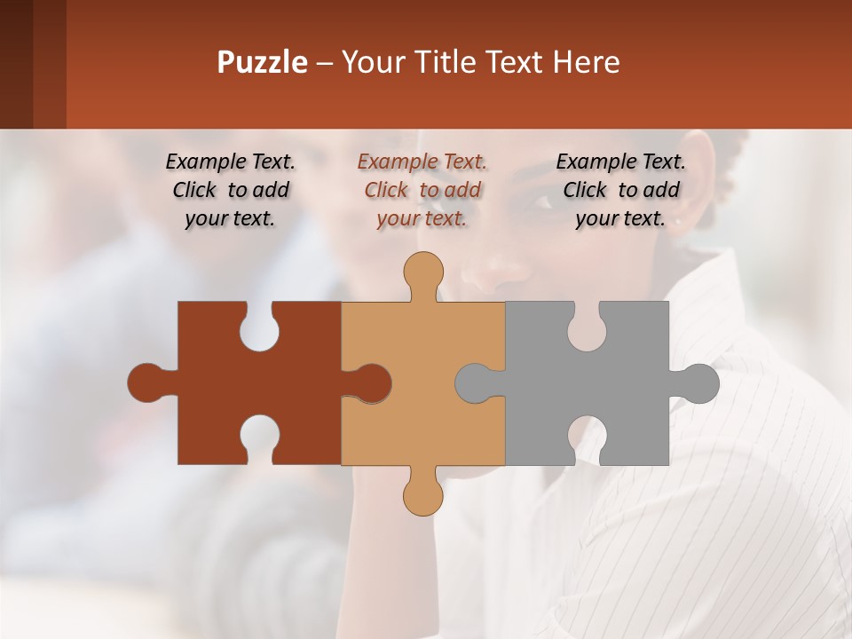 A Group Of People Sitting At A Table In Front Of A Computer Screen PowerPoint Template