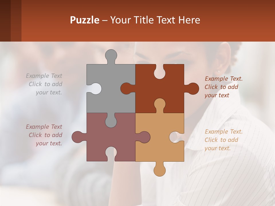 A Group Of People Sitting At A Table In Front Of A Computer Screen PowerPoint Template