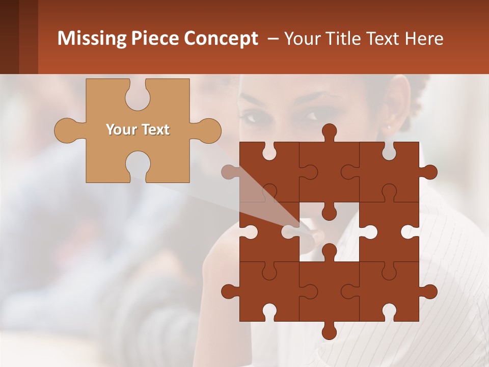 A Group Of People Sitting At A Table In Front Of A Computer Screen PowerPoint Template