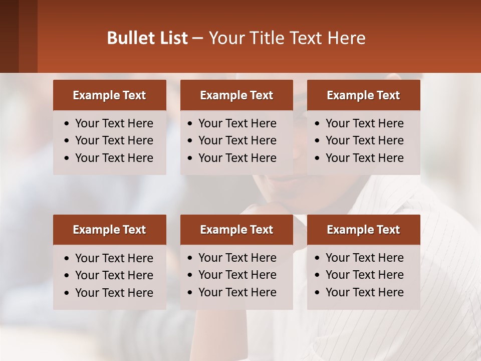 A Group Of People Sitting At A Table In Front Of A Computer Screen PowerPoint Template