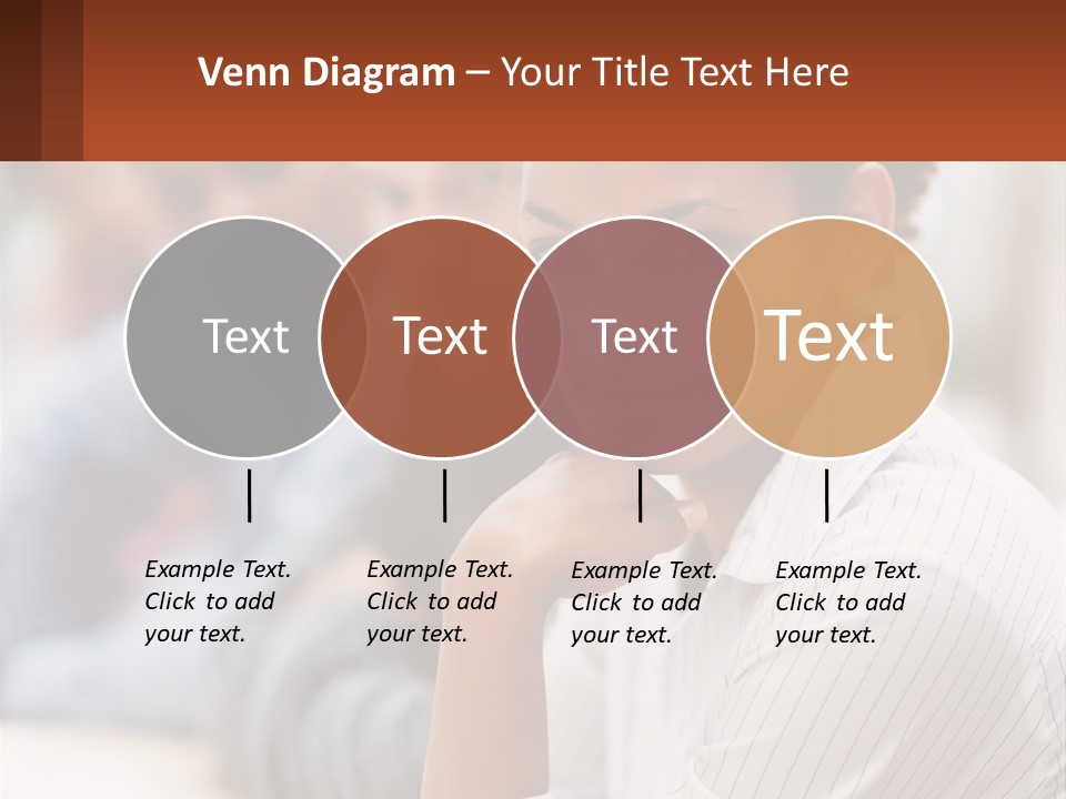 A Group Of People Sitting At A Table In Front Of A Computer Screen PowerPoint Template