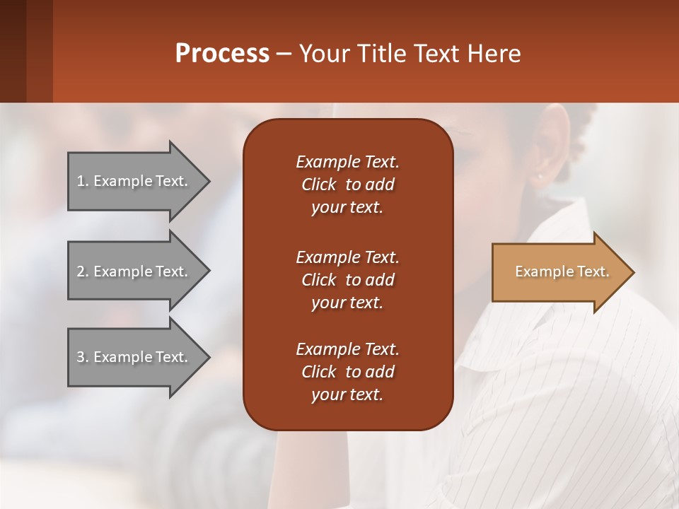 A Group Of People Sitting At A Table In Front Of A Computer Screen PowerPoint Template