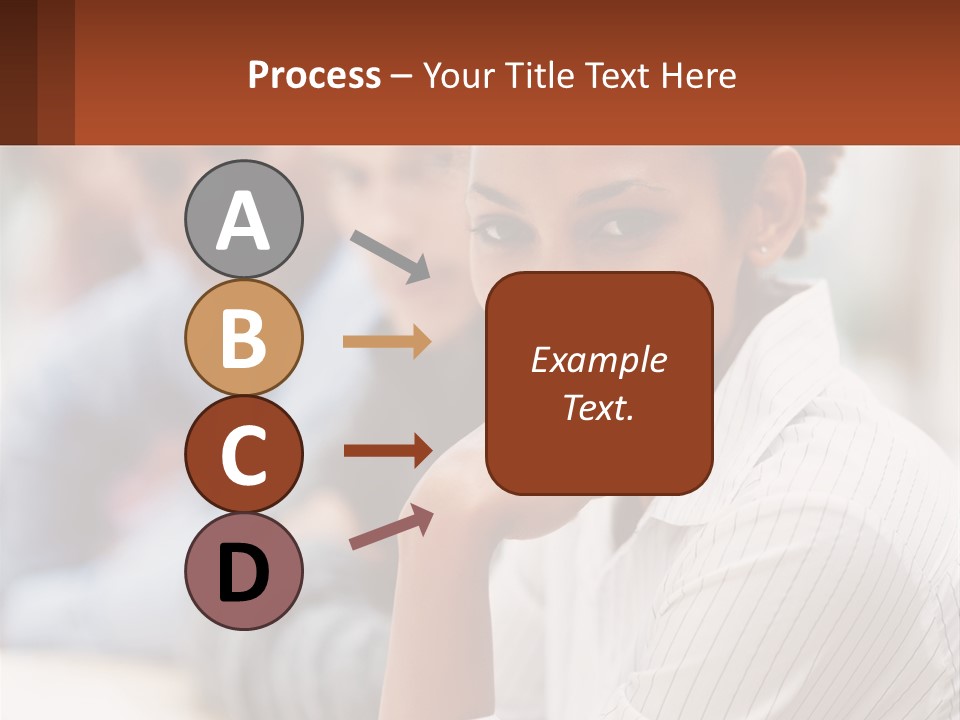 A Group Of People Sitting At A Table In Front Of A Computer Screen PowerPoint Template