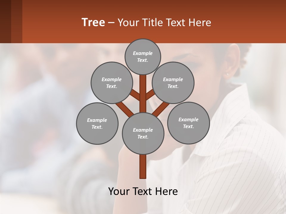 A Group Of People Sitting At A Table In Front Of A Computer Screen PowerPoint Template