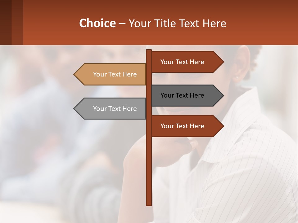 A Group Of People Sitting At A Table In Front Of A Computer Screen PowerPoint Template