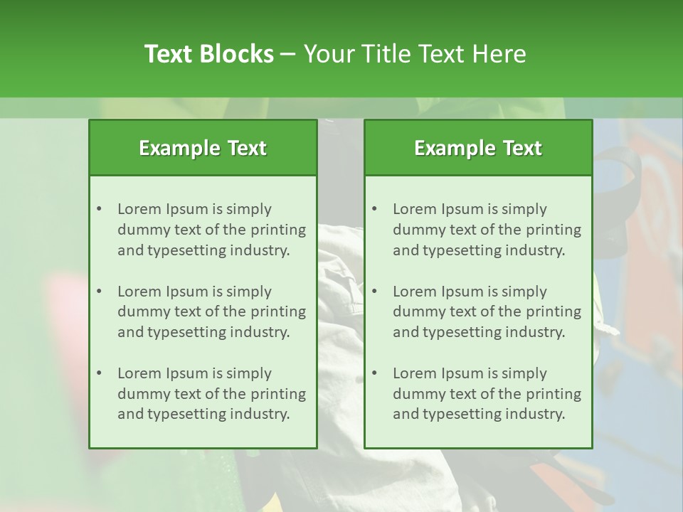 A Young Boy Climbing Up The Side Of A Climbing Wall PowerPoint Template
