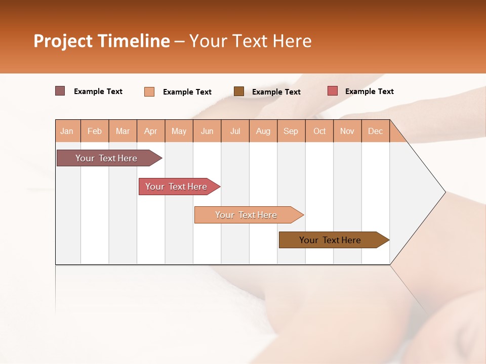 A Woman Getting A Back Massage From A Massager PowerPoint Template