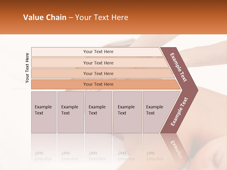 A Woman Getting A Back Massage From A Massager PowerPoint Template