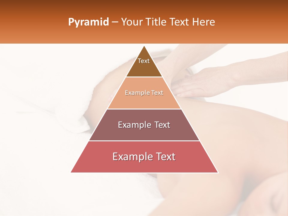 A Woman Getting A Back Massage From A Massager PowerPoint Template