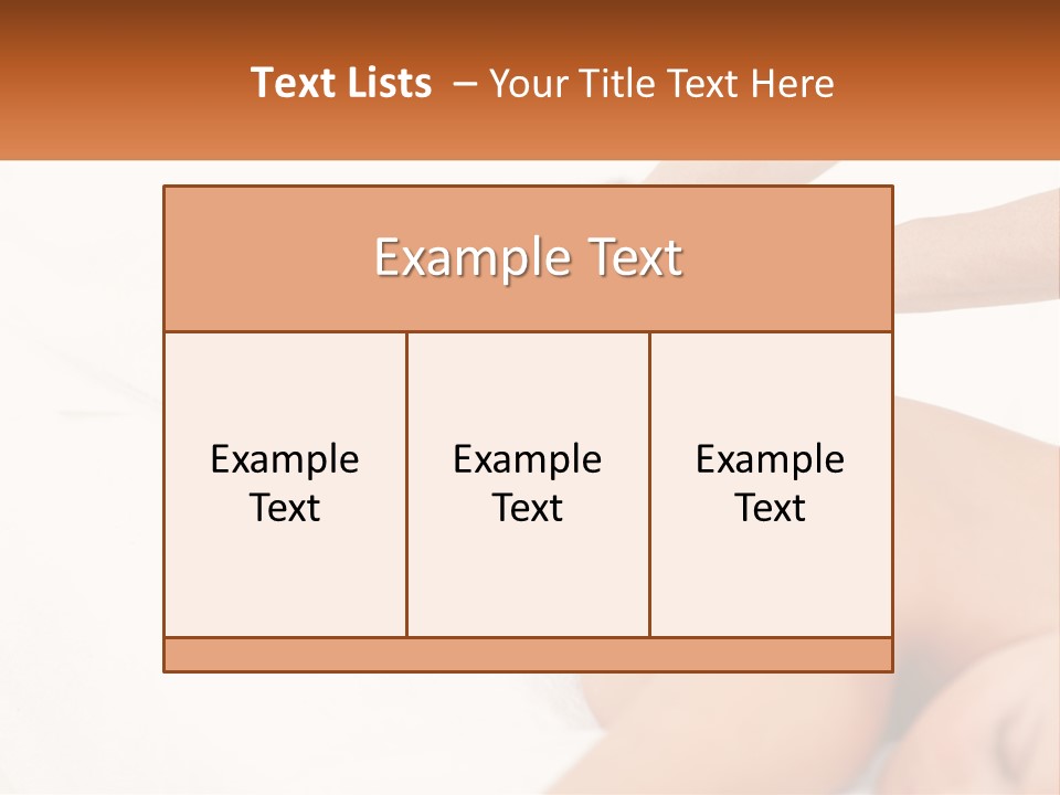 A Woman Getting A Back Massage From A Massager PowerPoint Template