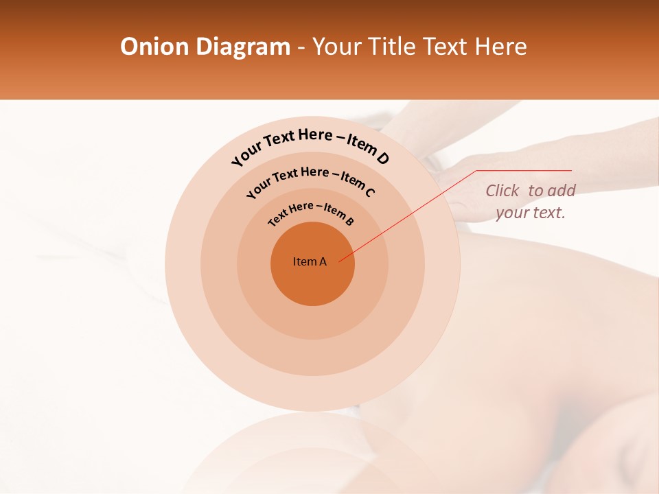 A Woman Getting A Back Massage From A Massager PowerPoint Template