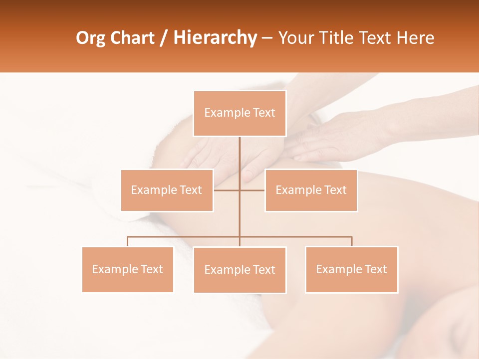 A Woman Getting A Back Massage From A Massager PowerPoint Template