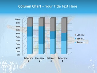 A Group Of People Standing In The Middle Of A Pool PowerPoint Template