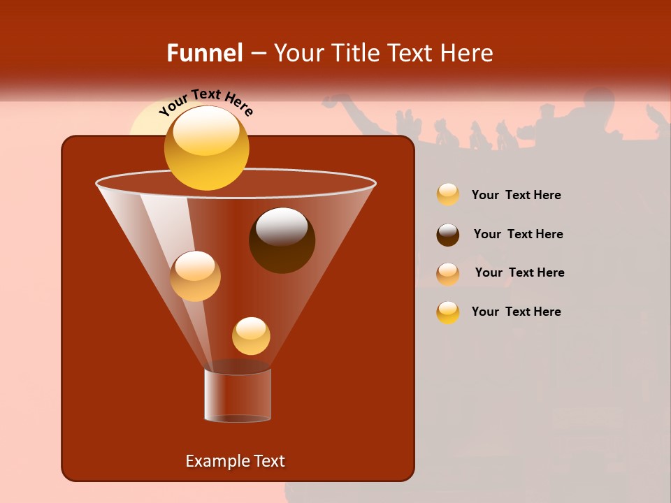 The Sun Is Setting Over A Chinese Building PowerPoint Template