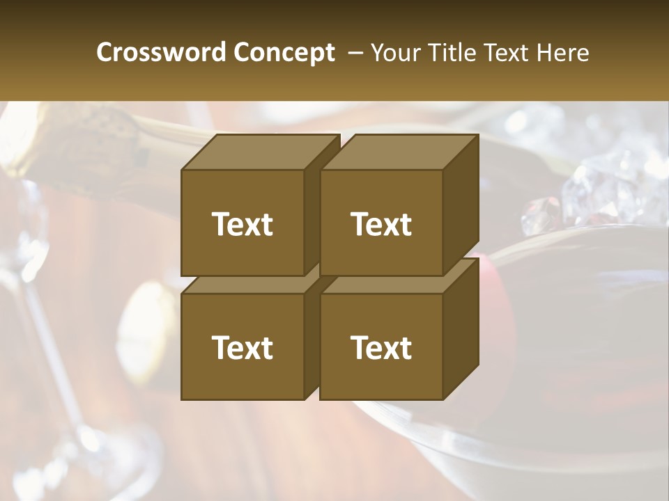 Two Bottles Of Wine Sitting On Top Of A Table PowerPoint Template