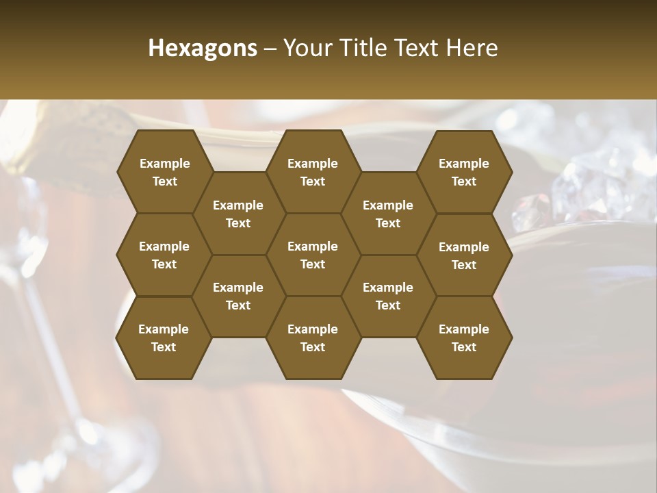 Two Bottles Of Wine Sitting On Top Of A Table PowerPoint Template