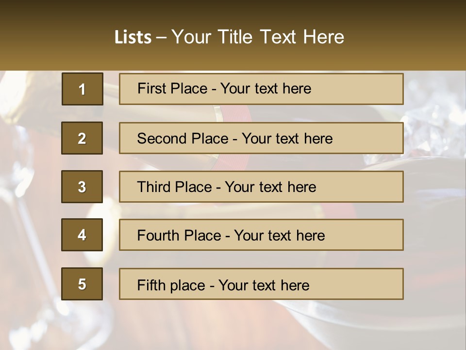 Two Bottles Of Wine Sitting On Top Of A Table PowerPoint Template
