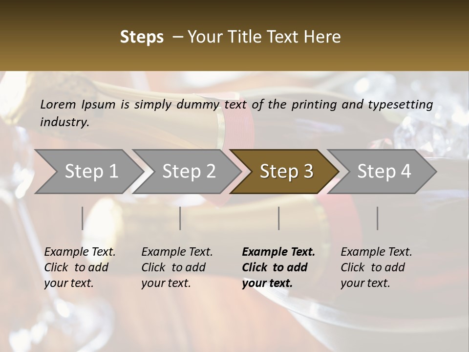 Two Bottles Of Wine Sitting On Top Of A Table PowerPoint Template