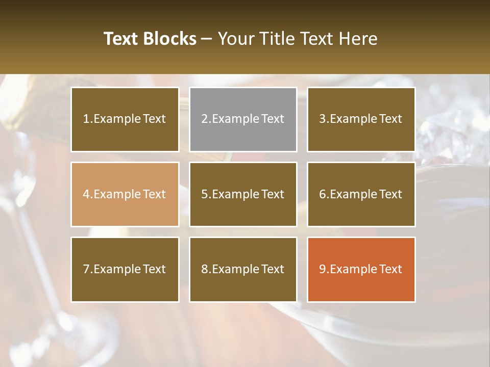 Two Bottles Of Wine Sitting On Top Of A Table PowerPoint Template