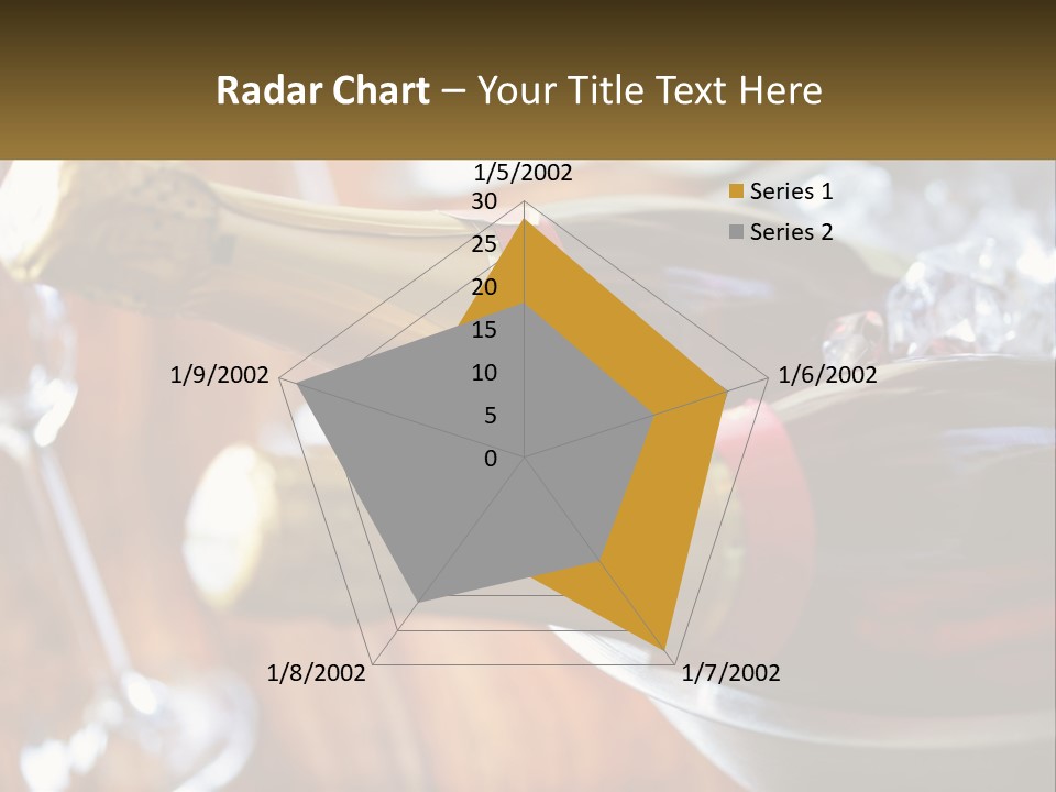 Two Bottles Of Wine Sitting On Top Of A Table PowerPoint Template