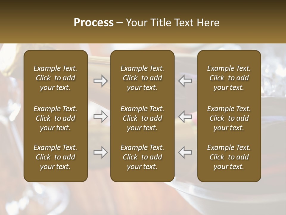 Two Bottles Of Wine Sitting On Top Of A Table PowerPoint Template