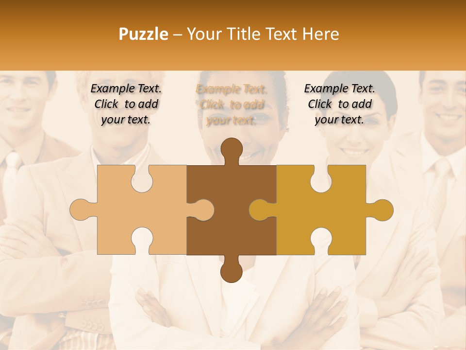 A Group Of People Standing Next To Each Other PowerPoint Template