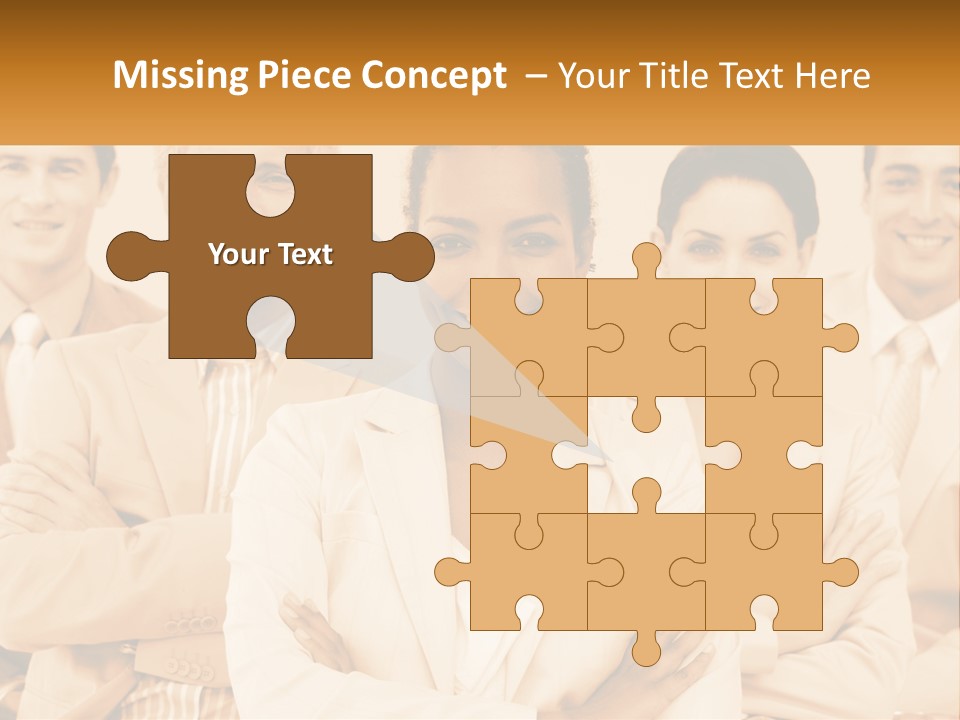 A Group Of People Standing Next To Each Other PowerPoint Template