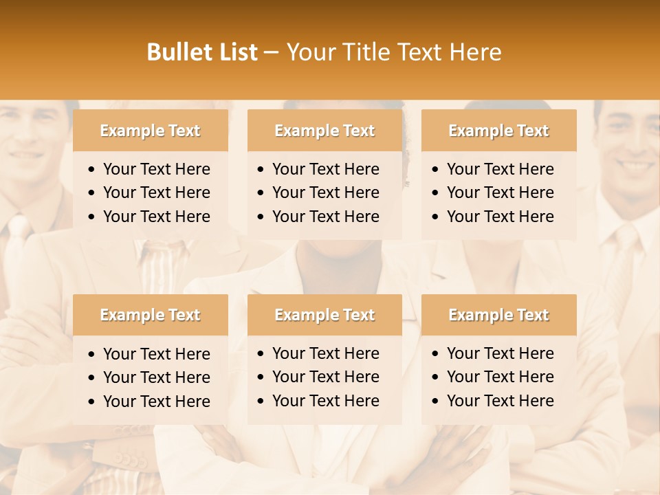 A Group Of People Standing Next To Each Other PowerPoint Template