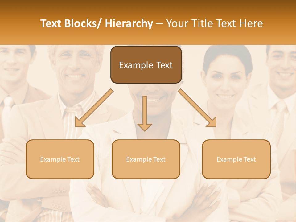 A Group Of People Standing Next To Each Other PowerPoint Template